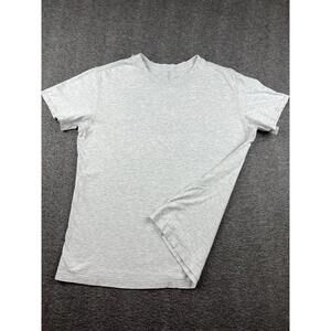 Lululemon Men's Basic Short Sleeve T-Shirt Light Gray Size Small